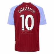 1ª Equipacion Camiseta Aston Villa Jugador Grealish 20-21