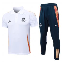 Conjunto Polo del Real Madrid 2024-25 Blanco