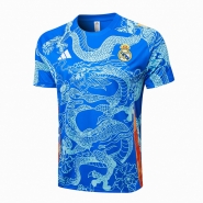 Camiseta de Entrenamiento Real Madrid Dragon 24-25 Azul