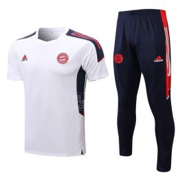 Chandal del Bayern Munich Manga Corta 22-23 Blanco