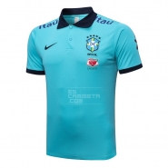 Camiseta Polo del Brasil 2022-23 Azul