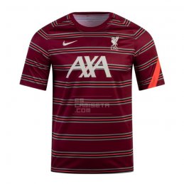 Camiseta Pre Partido del Liverpool 2022 Rojo