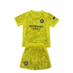 Camiseta Manchester City Portero Nino 25-26 Amarillo Camiseta Manchester City Portero Nino 25-26 Amarillo
