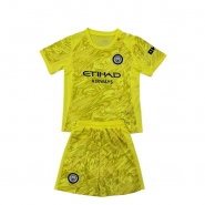 Camiseta Manchester City Portero Nino 25-26 Amarillo Camiseta Manchester City Portero Nino 25-26 Amarillo