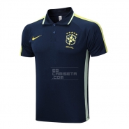 Camiseta Polo del Brasil 22-23 Azul Oscuro