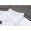 Chandal del Real Madrid Dragon Manga Corta 2024-25 Blanco - Pantalon Corto