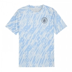 Camiseta Pre Partido del Manchester City 25-26 Azul Camiseta Pre Partido del Manchester City 25-26 Azul