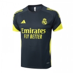 Camiseta de Entrenamiento Real Madrid 25-26 Negro Amarillo Camiseta de Entrenamiento Real Madrid 25-26 Negro Amarillo