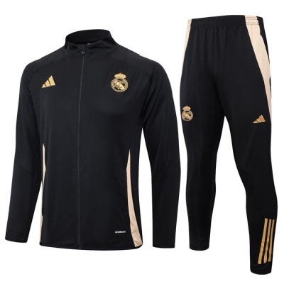 Chandal de Chaqueta del Real Madrid 24-25 Negro