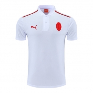 Camiseta Polo del AC Milan 22-23 Blanco