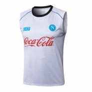 Camiseta de Entrenamiento Napoli Sin Mangas 25-26 Blanco Camiseta de Entrenamiento Napoli Sin Mangas 25-26 Blanco