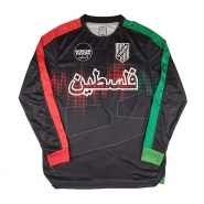 Manga Larga Camiseta Palestina Special 25-26 Negro Manga Larga Camiseta Palestina Special 25-26 Negro