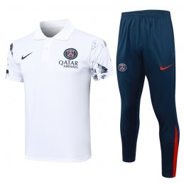 Conjunto Polo del Paris Saint-Germain 24-25 Blanco