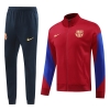 Chandal de Chaqueta del Barcelona 2024-2025 Rojo