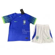 2ª Equipacion Camiseta Brasil Nino 2022