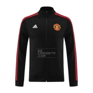 Chaqueta del Manchester United 23-24 Negro