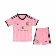 Camiseta Manchester United Portero Nino 25-26 Rosa Camiseta Manchester United Portero Nino 25-26 Rosa
