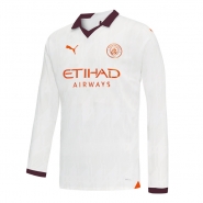 Manga Larga 2a Equipacion Camiseta Manchester City 23-24