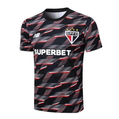 Camiseta de Entrenamiento Sao Paulo 24-25 Negro