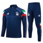 Chandal de Sudadera del Italia 2024-25 Azul