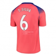 3ª Equipacion Camiseta Chelsea Jugador T.Silva 20-21