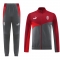 Chandal de Chaqueta del AC Milan 24-25 Rojo Gris