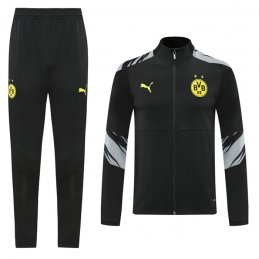 Chandal de Chaqueta del Borussia Dortmund 2020-21 Negro