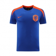 Camiseta de Entrenamiento Paises Bajos 2024-25 Azul