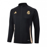 Chaqueta del Real Madrid 24-25 Negro Chaqueta del Real Madrid 24-25 Negro