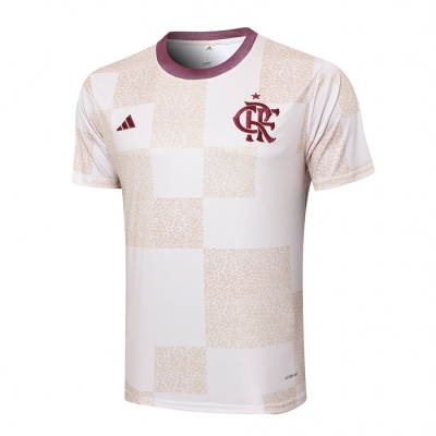 Camiseta de Entrenamiento Flamengo 2024-25 Blanco