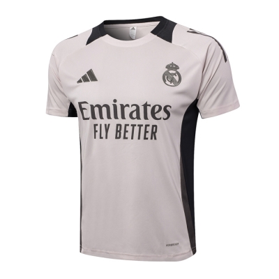 Camiseta de Entrenamiento Real Madrid 24-25 Rosa Claro