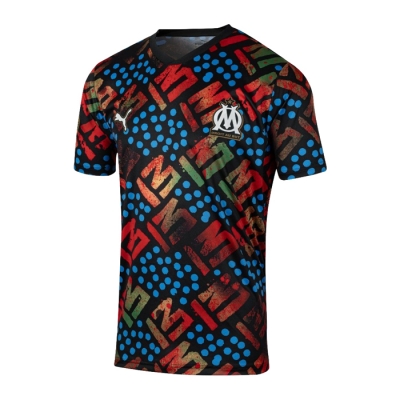 Camiseta Pre Partido del Olympique Marsella Africa 2024 Negro