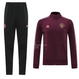 Chandal de Chaqueta del Manchester United 2020-21 Rojo