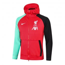 Chaqueta con Capucha del Liverpool 20-21 Rojo