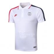 Camiseta Polo del Paris Saint-Germain 20/21 Blanco