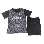 Camiseta Liverpool Portero Nino 20-21 Negro