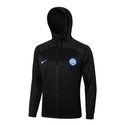 Chaqueta con Capucha del Inter Milan 24-25 Negro