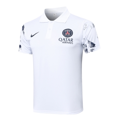 Camiseta Polo del Paris Saint-Germain 24-25 Blanco