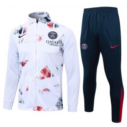 Chandal de Chaqueta del Paris Saint-Germain Nino 2024-25 Blanco