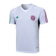 Camiseta de Entrenamiento Bayern Munich 23-24 Blanco