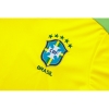 Chandal del Brasil Manga Corta 2024-25 Amarillo - Pantalon Corto