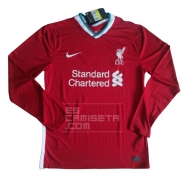 1ª Equipacion Camiseta Liverpool Manga Larga 20/21