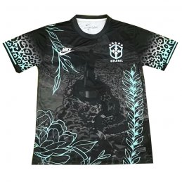 Camiseta Brasil Jesus 2024-2025 Negro Tailandia