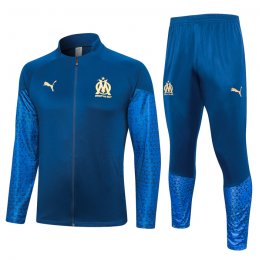 Chandal de Chaqueta del Olympique Marsella 2023-24 Azul Oscuro