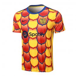 Camiseta de Entrenamiento Barcelona 2024-25 Amarillo