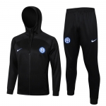 Chandal con Capucha del Inter Milan 24-25 Negro