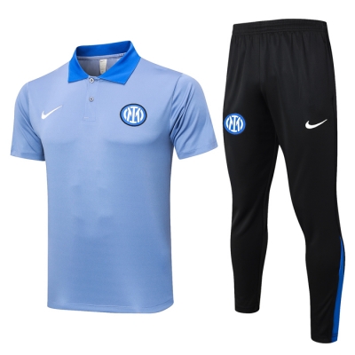 Conjunto Polo del Inter Milan 24-25 Azul