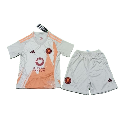 2a Equipacion Camiseta Roma Nino 24-25