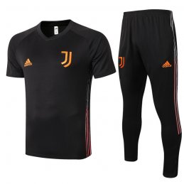 Chandal del Juventus Manga Corta 20-21 Negro