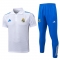 Conjunto Polo del Real Madrid 25-26 Blanco Azul Conjunto Polo del Real Madrid 25-26 Blanco Azul